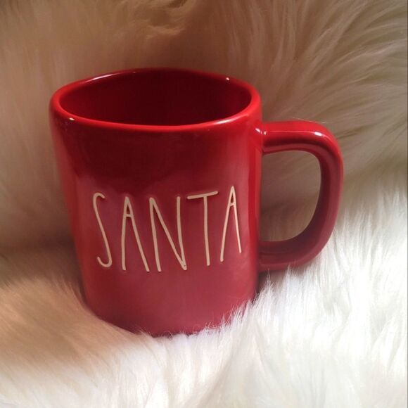 Rae Dunn SANTA red coffee cup - Picture 12 of 16